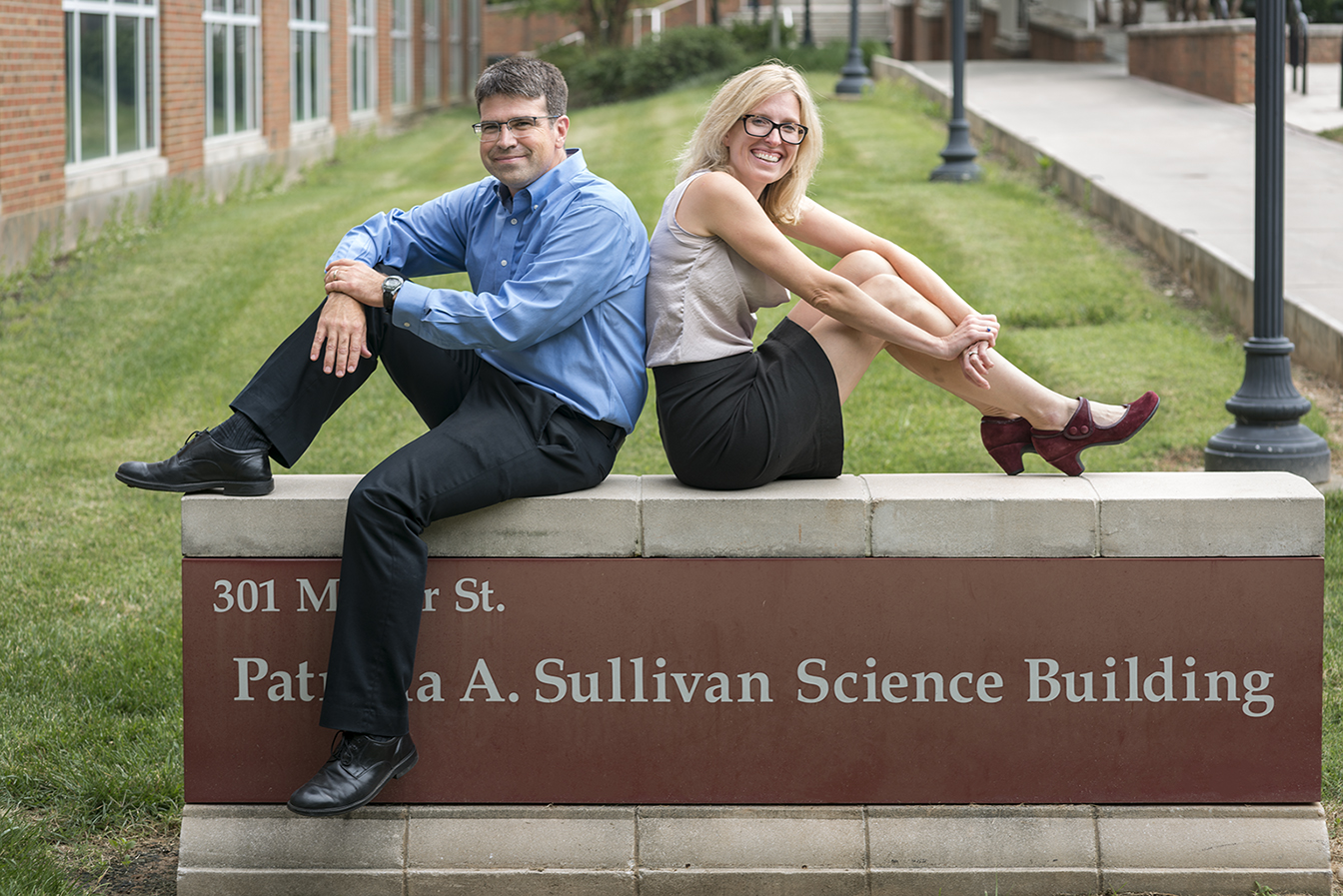 Dr. Nadja Cech and Dr. Nick Oberlies