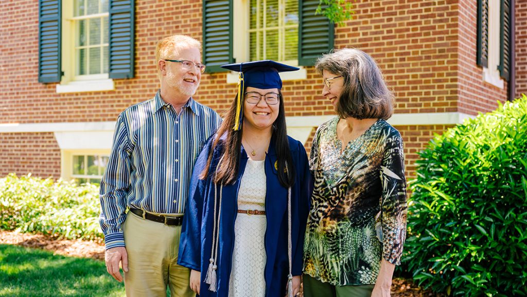 Sarah Korb and parents