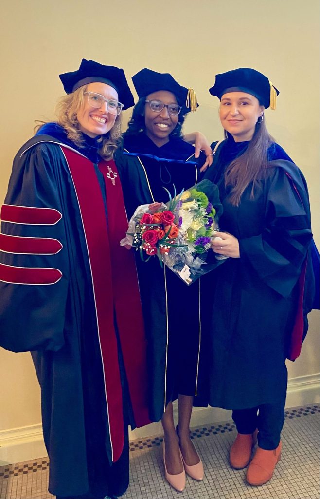 Dr. Rotich with Dr. Cech and Dr. Popova
