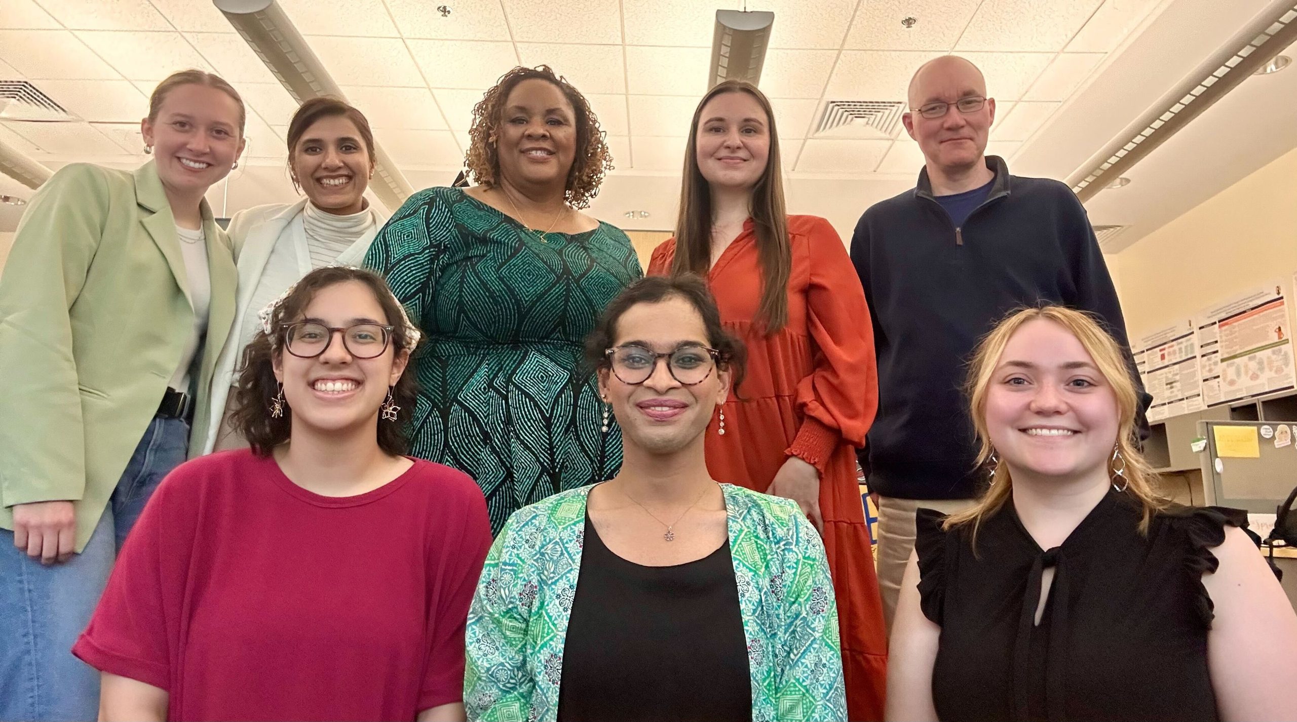 Group photo with Dr. Wilson-Kennedy and Dr. Popova