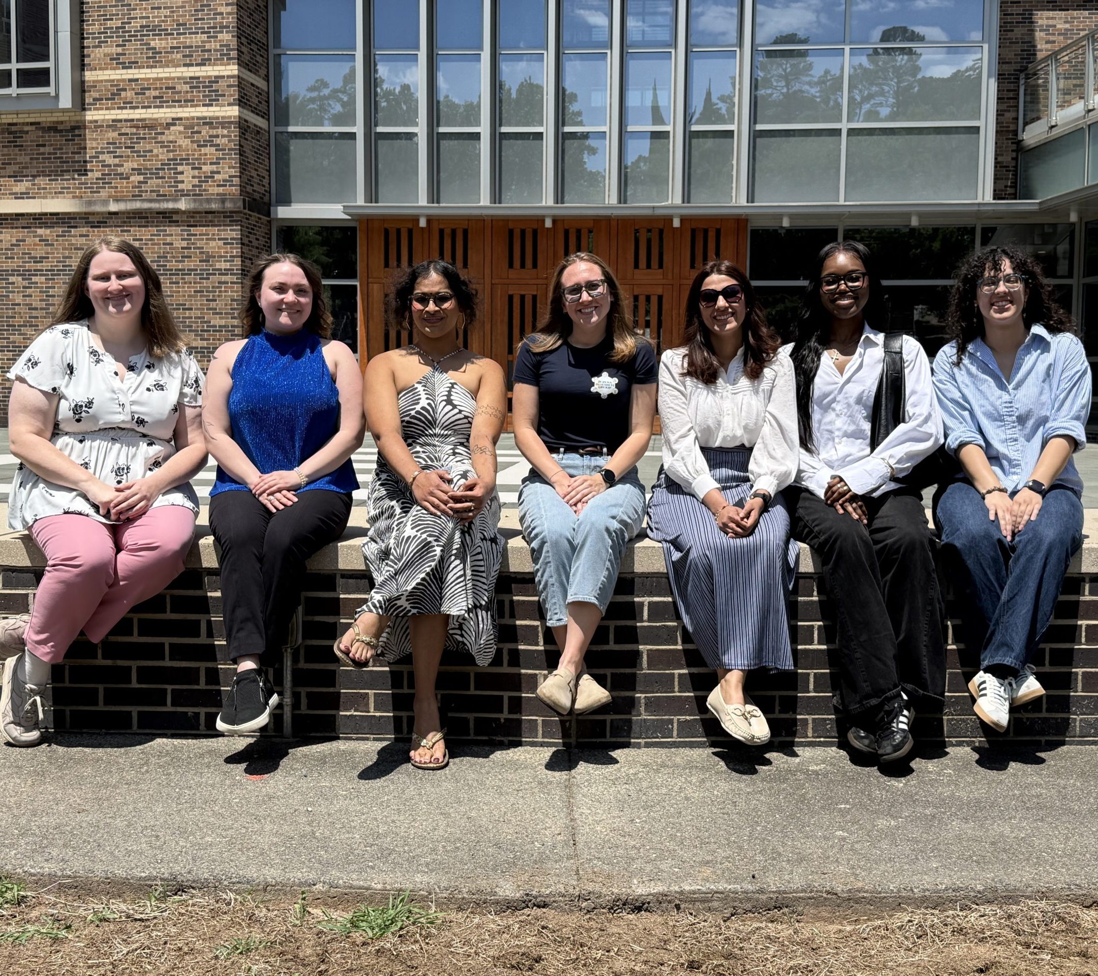 Seven members of the Popova Research Group